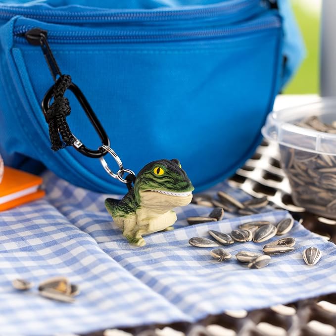 Big Discoveries WildLight Animal Carabiner Flashlight - Fun Mini Keychain Flash Lights for Kids, Nurses, Camping