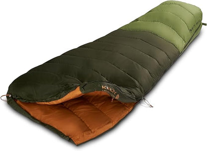 Kelty Supernova Down Sleeping Bag, Compact + Lightweight, Roomy Shape for All Body Types and Sleep Positions, Recycled Shell Fabrics