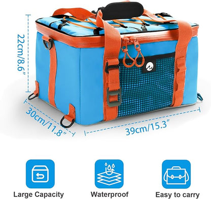 Paddle Board Cooler, Paddleboard Cooler Deck Bag with Detachable Bottle Opener, Paddle Board Accessories, Sup Cooler Bag for Beach, Camping, Kayaking, Travel