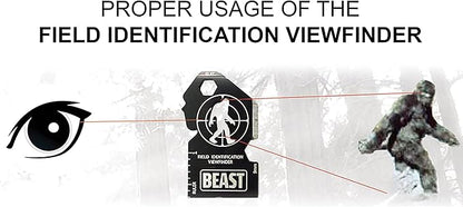 BEAST & BRUTE Combo Pack - Multi-Tool & Bottle Opener, Bigfoot gift for fans of Sasquatch, Yeti, Camping, Hiking - With Screwdriver, Wrench, Carabiner, Box Opener, 1/4" Drive