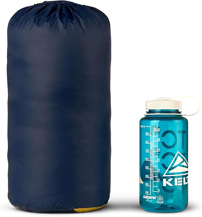 Kelty Supernova Down Sleeping Bag, Compact + Lightweight, Roomy Shape for All Body Types and Sleep Positions, Recycled Shell Fabrics