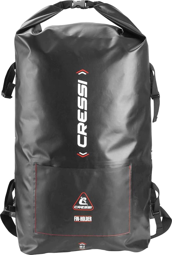 Cressi Dry Bag Gara 60 LT - Backpack Dry Bag for Diving Fins and Diving Material, Unisex Adult