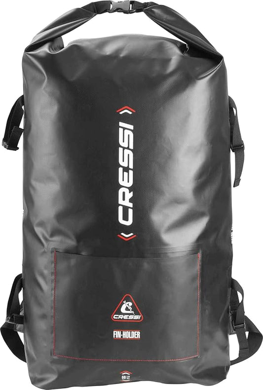 Cressi Dry Bag Gara 60 LT - Backpack Dry Bag for Diving Fins and Diving Material, Unisex Adult