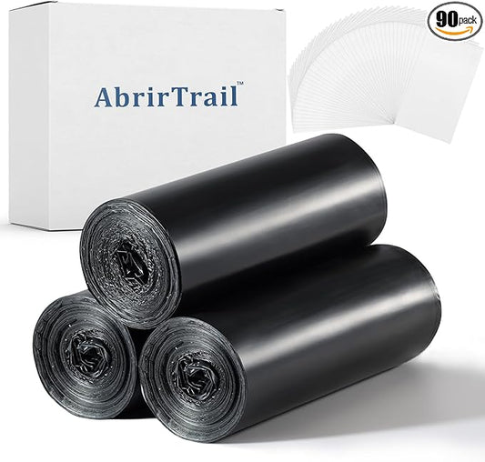 60 portable toilet bags with 30 commode absorbent pads,8 Gallon camping toilet waste bags for 5 gallon bucket,1mil bildegradable porta potty luggable loobags for adults travel