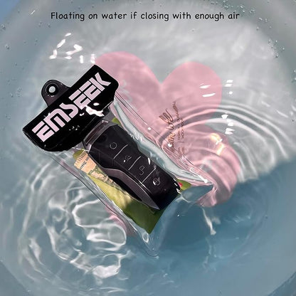 Waterproof Car Key Fob Case Swim Dry Key Shell Bag Surf Wallet Waterproof Holder Pouch for Key ID Credit Card