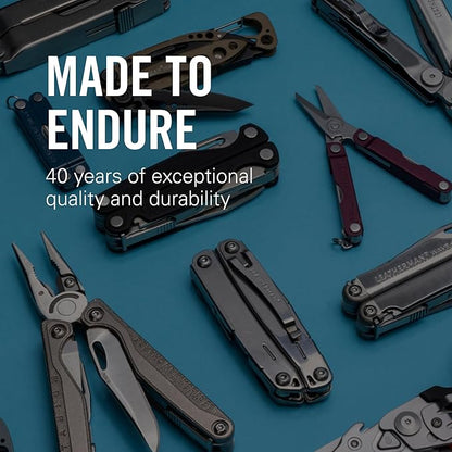 LEATHERMAN, Skeletool CX, 7-in-1 Lightweight, Minimalist Multi-Tool for Everyday Carry (EDC), Home, Garden & Outdoors, Black & Silver