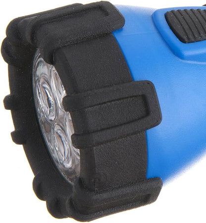Dorcy 150 Lumen Floating Water Resistant LED Flashlight with Carabineer Clip Bundle - Blue (41-2514) and Neon Green (41-2513)