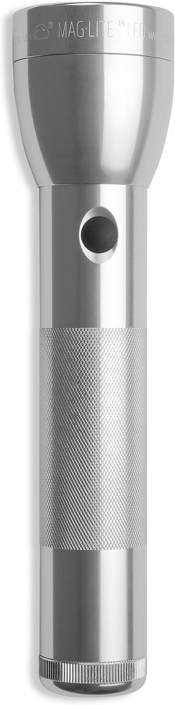 Maglite ML300L LED 2-Cell D Flashlight, Silver