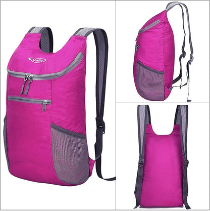 G4Free Lightweight Packable Hiking Backpack for Men Women Small Hiking Daypacks Foldable Shoulder Pack Casual Outdoor Bag 11L
