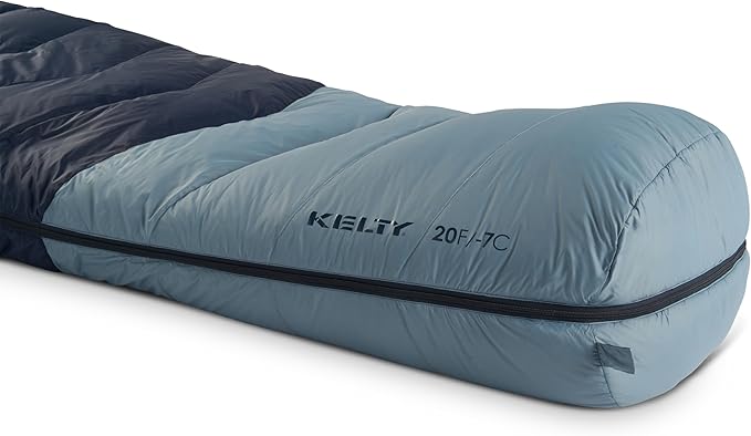 Kelty Supernova Down Sleeping Bag, Compact + Lightweight, Roomy Shape for All Body Types and Sleep Positions, Recycled Shell Fabrics