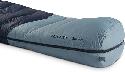 Kelty Supernova Down Sleeping Bag, Compact + Lightweight, Roomy Shape for All Body Types and Sleep Positions, Recycled Shell Fabrics