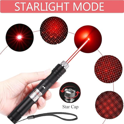 IVVTRYI Rechargeable Red Flashlight with Long Range for TV, LED, LCD Screen Presentations and Outdoor Construction in Office