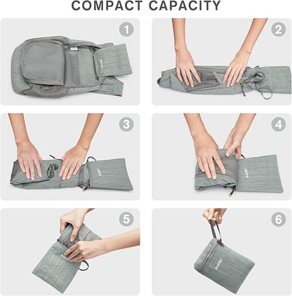 G4Free 10L/15L/20L Hiking Backpack Lightweight Packable Hiking Daypack Small Travel Outdoor Foldable Shoulder Bag