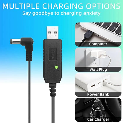 BAOFENG uv-5r charger,original desktop walkie talkie charger with US Adapter 100v-240v for BAOFENG BF-F8HP UV-5X3 5RA 5RB 5RC 5RD 5RE 5REPLUS radio accessories (Base + charger + USB charging cable*1)