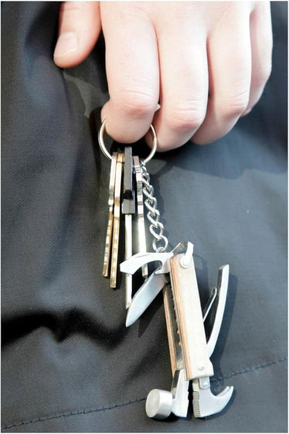 Kikkerland KR13-W Mini Wooden Hammer Tool