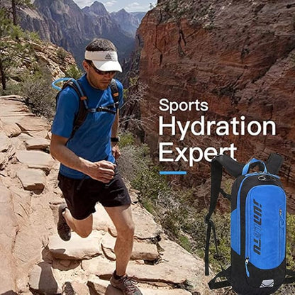 Croogo Hydration Packs,Hydration Backpack with 2L Hydration Bladder,Bicycle Daypack Waterproof Breathable Bag for Climbing