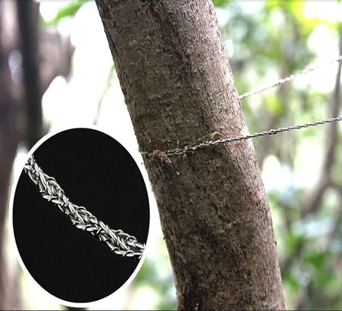 1 Pair Survival Saw Wire Saws Universal Saw Camping Saw, Commando Wire Saw Bulk,Ideal for Survival Kits