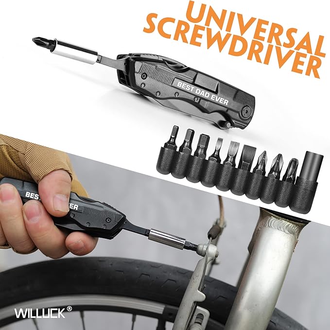Fathers Day Dad Gifts from Daughter Son Wife - Dad Gifts for Fathers Day, Gifts for Dad - Birthday Gifts for Dad, Dad Christmas Practical Gifts - Stocking Stuffers for Dad, Pocket Multitool Knife