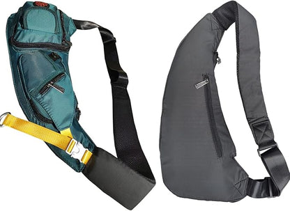Nylon Sling Chest Bag Daypack Bicycle Travel Gym Backpack