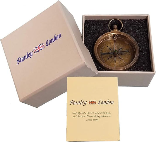 Engraved Compass for Son, Grandson | Personalized Baptism Gifts for Boys | Graduation Gift for Him