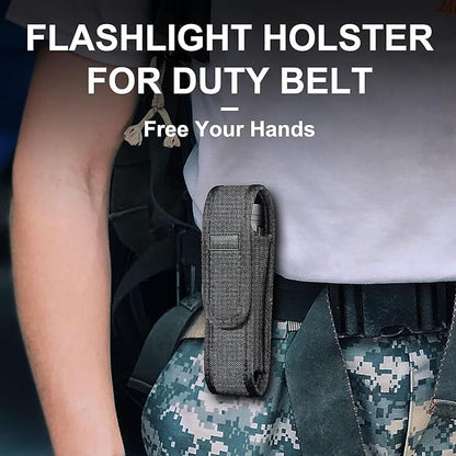 ULTRAFIRE SP67 LED Flashlight Rechargeable,2050 High Lumens Mini Flashlight with Holster,6 Modes,USB-C Waterproof Handheld Small Flash Light for Camping, Outdoor, Emergency