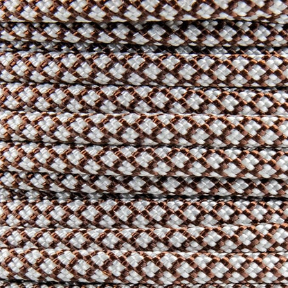Paracord Planet Holiday Colors 550 Paracord – Great for DIY, Bracelets, and Lanyards – Hot Cocoa (50 Feet)
