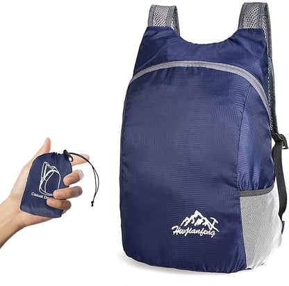 20L Ultra Lightweight Foldable Backpack Small Hiking Rucksack Ultralight Water Resistant Travel Packable Daypack for Men Women for Outdoor Sport Travelling Walking Hiking Camping Biking