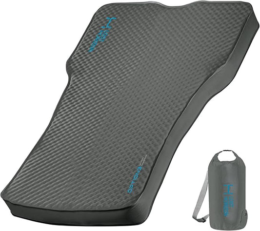 LOSTHORIZON Tesla Camping Air Mattress with Foam, Self Inflating Sleeping Pad, 4.5" Thick, with Pump Sack, Model S