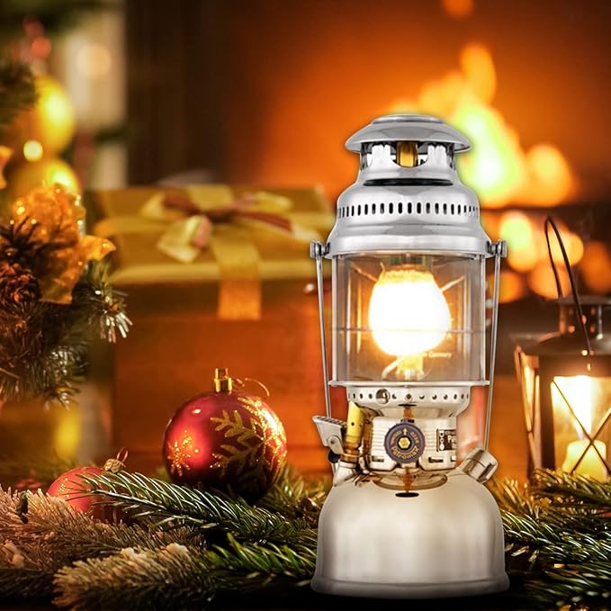 Fantasyon 10pcs Propane Lantern Mantles for Gas Lantern White Propane Light Mantle U-Shape Gas Lamp Dual Fuel Lantern Mantels Replacement for Outdoor Camping Lantern