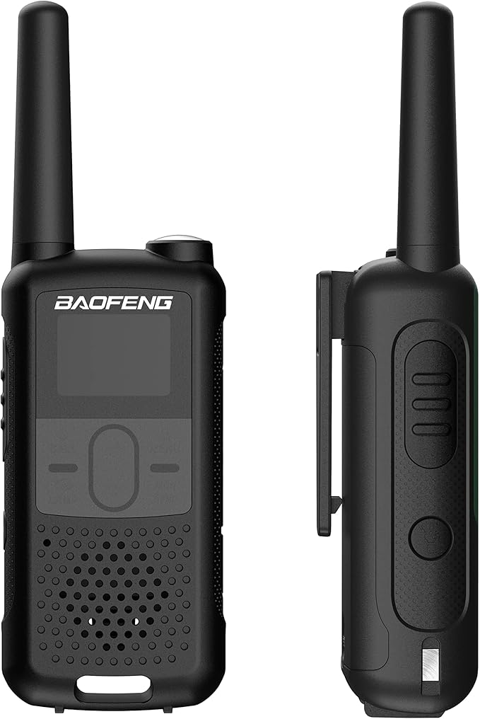 BAOFENG Long Range Two-Way Radio,Bring Headphones Rechargeable, Waterproof Rainforest,NOAA Weather Forecast, VOX Hands-Free (2 Packs)