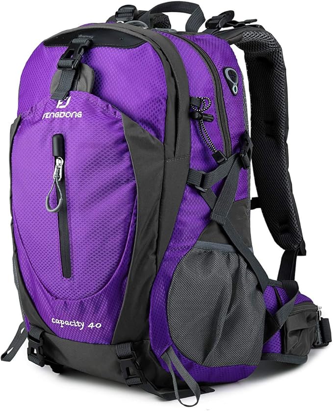 40L Waterproof Lightweight Hiking,Camping,Travel Backpack for Men Women