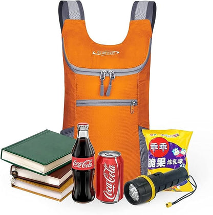 G4Free Lightweight Packable Hiking Backpack for Men Women Small Hiking Daypacks Foldable Shoulder Pack Casual Outdoor Bag 11L