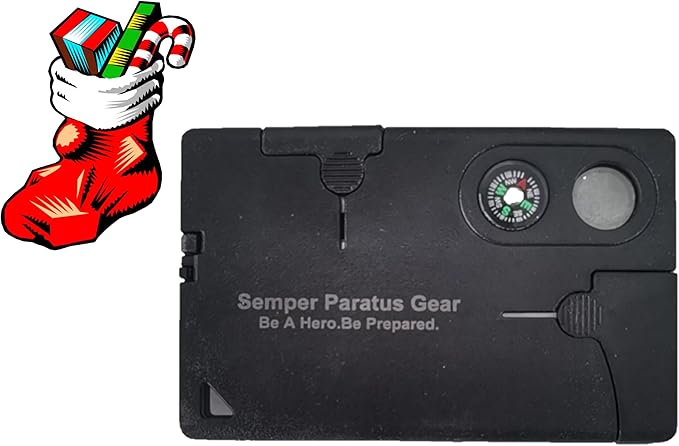 Gear Gifts for men MultiTools - 10 in 1 Credit Card Pocket Multi Tool for everyday use - Home, Work or Outdoors - Group, Team, Employee appreciation gifts (3 Pack)