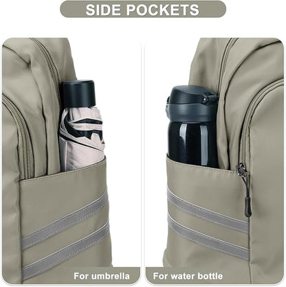 coofay Small Gym Backpack For Women Waterproof Backpack With Shoe Compartment Lightweight Travel Backpack Workout Sports Backpack Small Gym Bag