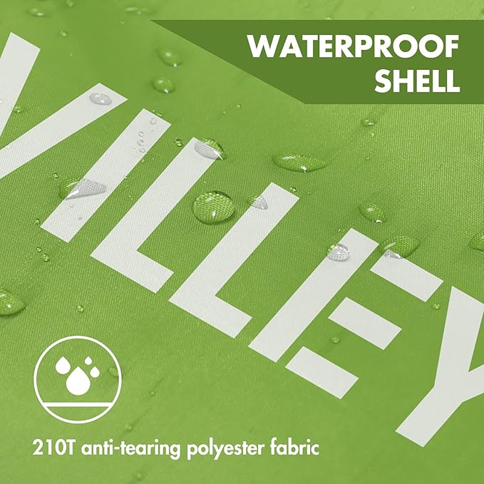 VILLEY Camping Sleeping Bag for Adults Boys and Girls, Lightweight Compact Backpacking Sleeping Bag for Outdoor, Traveling, Hiking