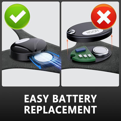 LED Flashlight Gloves, Unique Gift for Men Dad Father Husband Birthday Stuff, Cool Stretchy Fingerless Light Gloves Gadget for Repairing Electrician Mechanic DIY Handmade, 1 Pair