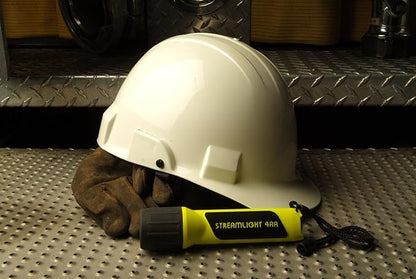 Streamlight 68201 4AA ProPolymer 67-Lumen LED Flashlight with White LEDs, Yellow