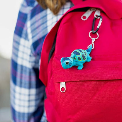 Big Discoveries WildLight Animal Carabiner Flashlight - Fun Mini Keychain Flash Lights for Kids, Nurses, Camping