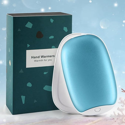 2 Pack Hand Warmers Rechargeable, 8000mAh Electric Portable Pocket Hand Warmer/Power Bank, Great for Outdoor Sports, Hunting, Golf, Camping, Warm Gifts for Women, Men