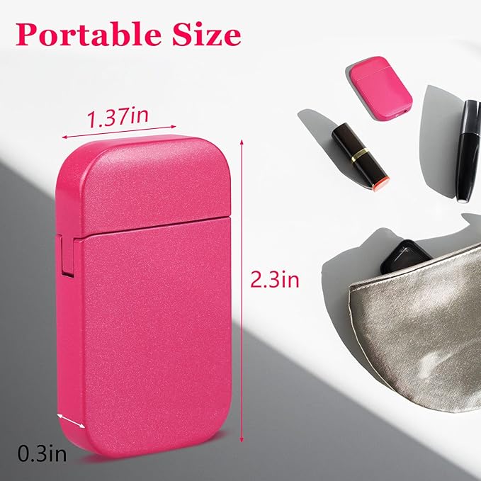 2 Pack Pink Flame Torch Lighter,Cute Glitter Pink Lighter,Refillable Butane Lighter, Windproof Lighter for Outdoor Camping BBQ Candle,Nice Gift for Girls,Women on Birthday,Mother's Day Without Butane