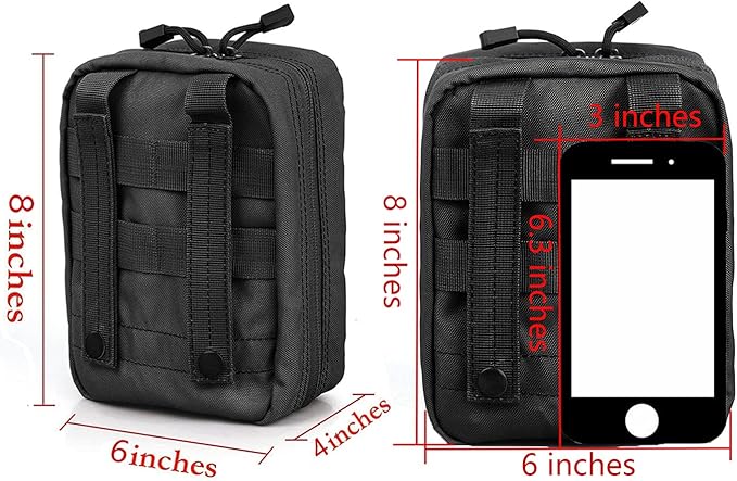First Aid Pouch EMT IFAK Medical Pouchs, Tactical MOLLE Utility Pouch