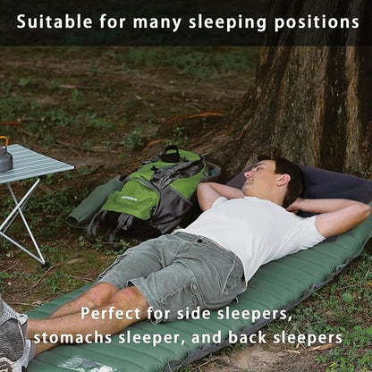 MOON LENCE Camping Pillows 2 Pack Compressible Backpacking Pillows for Travel Lightweight Hammock Pillows with Removable Pillows Cover Outdoor Camp Gear M