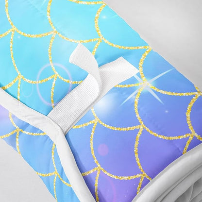 Space Nap Mat - Space Ship Galaxy Sleeping Bag with Removable Pillow - Daycare and Sleepovers Preschool Kindergarten Bedding Set for Kids Toddler Boys Girls