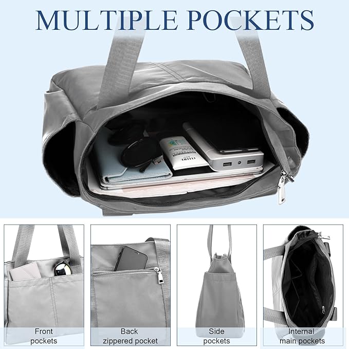 PlasMaller Carry On Travel Duffle Bag Packable Luggage Travel Gear Sports Gym Bags Lightweight Tote Shoulder Pack