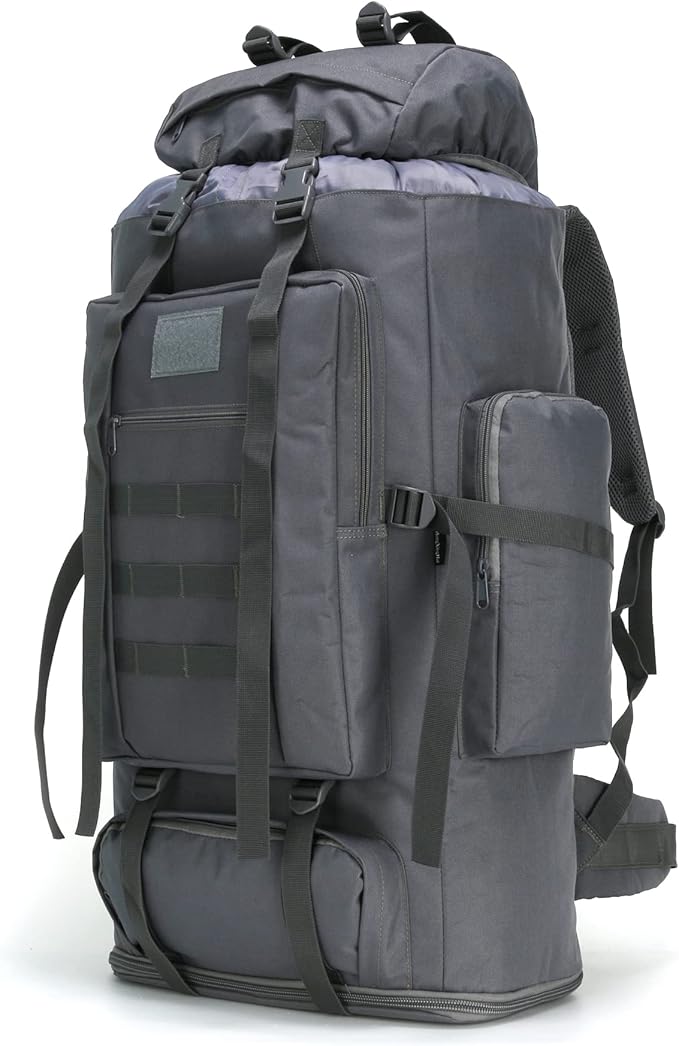100L Hiking Camping Backpack Tactical Backpack for Men Large Survival Hunting Waterproof Backpack Molle Rucksack Military Camping Backpacking Daypack