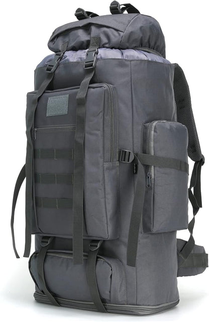 100L Hiking Camping Backpack Tactical Backpack for Men Large Survival Hunting Waterproof Backpack Molle Rucksack Military Camping Backpacking Daypack