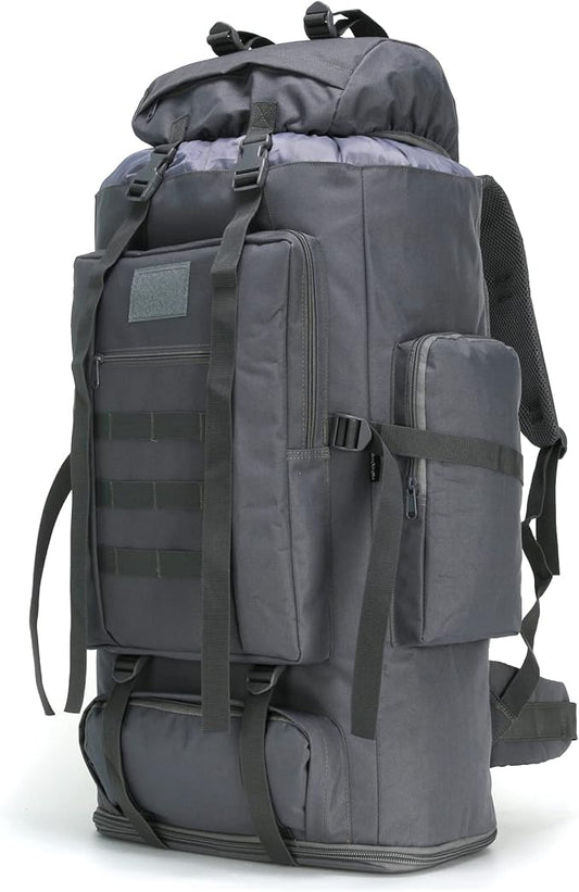100L Hiking Camping Backpack Tactical Backpack for Men Large Survival Hunting Waterproof Backpack Molle Rucksack Military Camping Backpacking Daypack