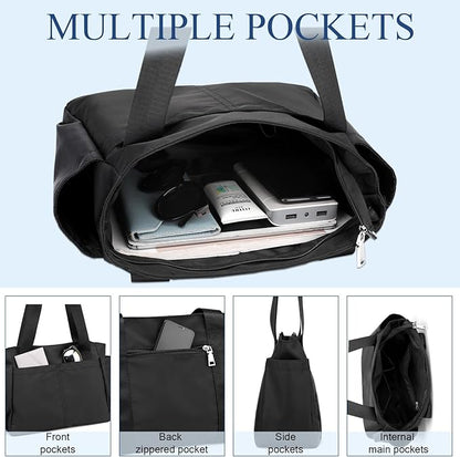PlasMaller Carry On Travel Duffle Bag Packable Luggage Travel Gear Sports Gym Bags Lightweight Tote Shoulder Pack