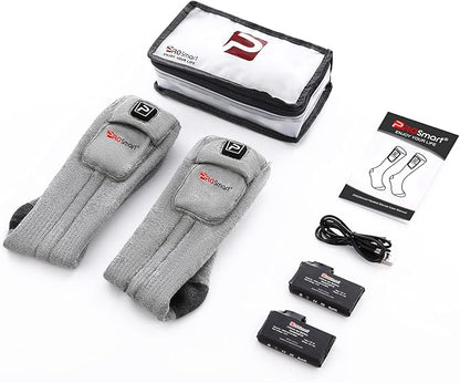 PROSmart Heated Socks Rechargeable Electric Sock - Battery Operated Thermal Warming Socks for Men & Women Suitable for Outdoor Hunting Cold Winter Skiing Camping