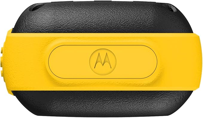 Motorola Solutions Talkabout T475 Extreme Two-Way Radio Black W/Yellow Rechargeable Two Pack